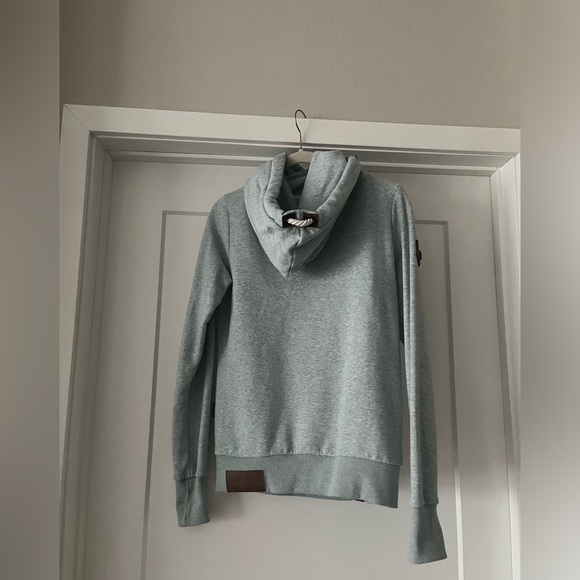 Naketano Sweatshirt Hoodie Blue Medium - Picture 2 of 16